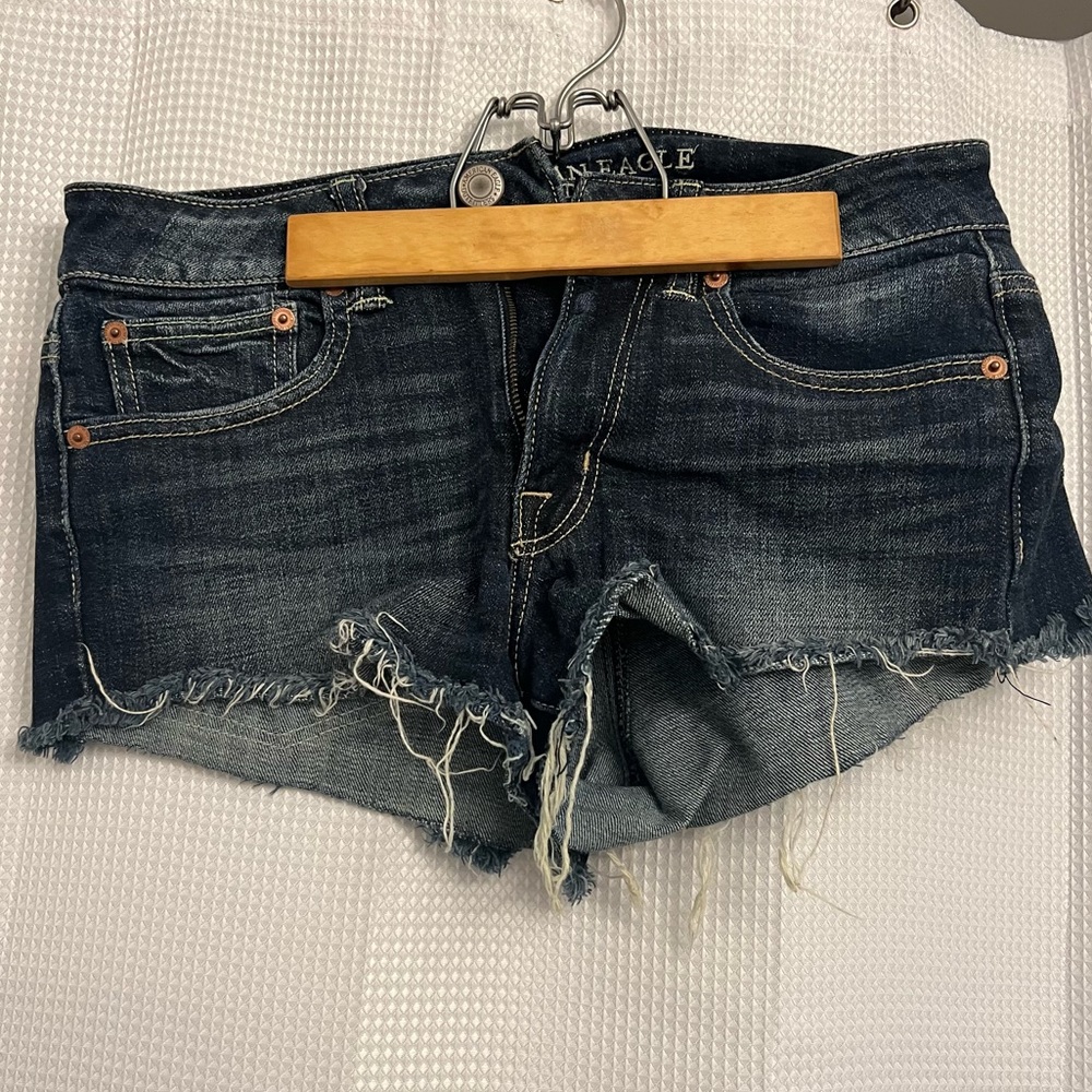 American Eagle High Waisted Jean Shorts